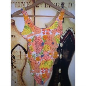 Vintage Floral Body Suit